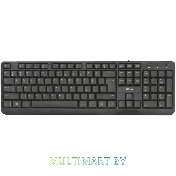 Клавиатура Trust Ziva Multimedia Keyboard